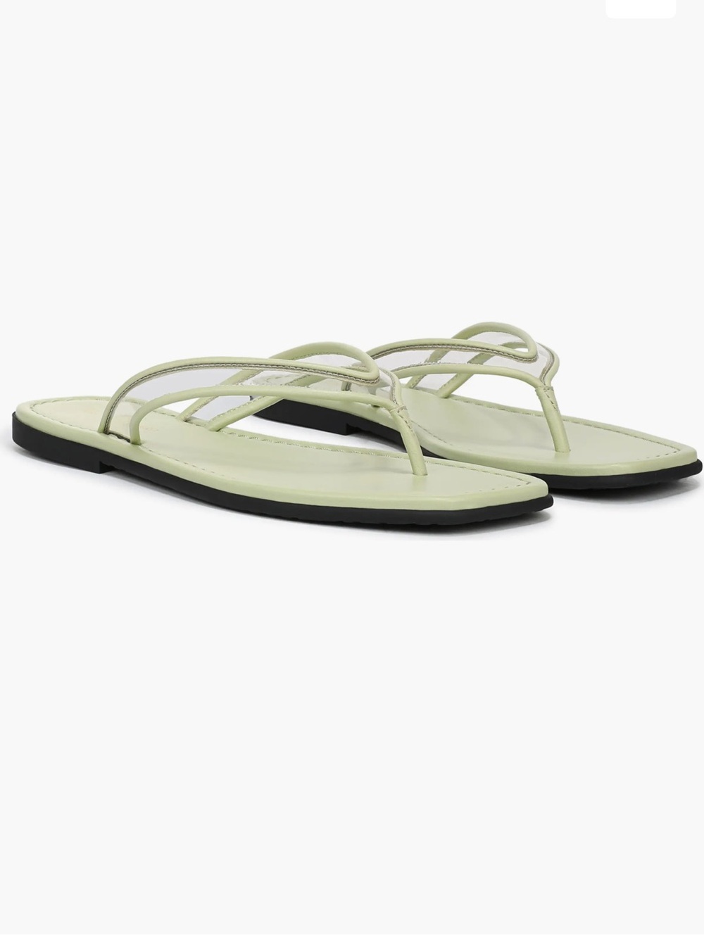 Veronica Beard Clea Flip Flop in Pistachio